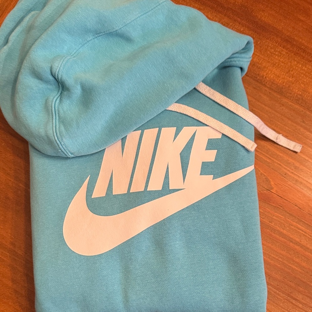 Nike Light Blue Pullover Hoodie
